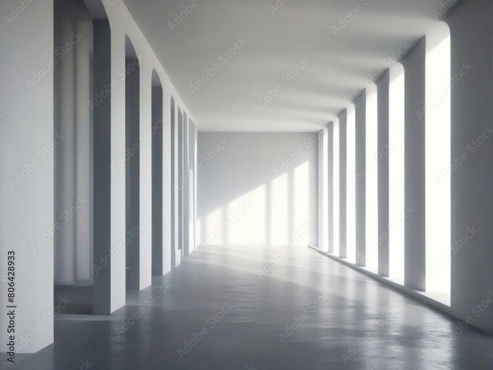 corridor with windows corridor with windows