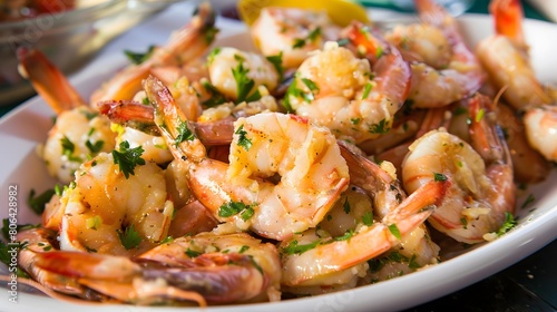 prepared shrimp for the national shrimps day