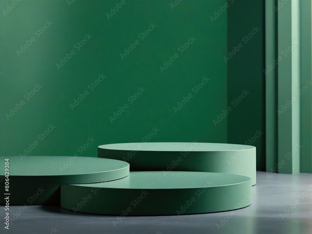 room with green screen room with green screen