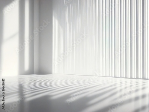 empty white room