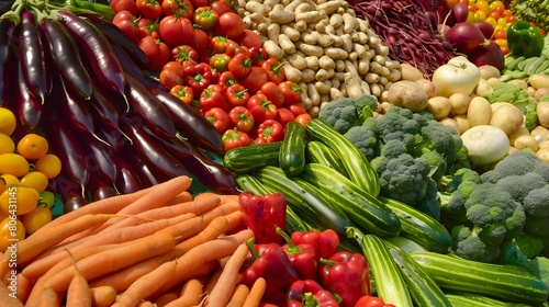 raw vegetable ingredients for meal preparation in honor of national vegetarian week