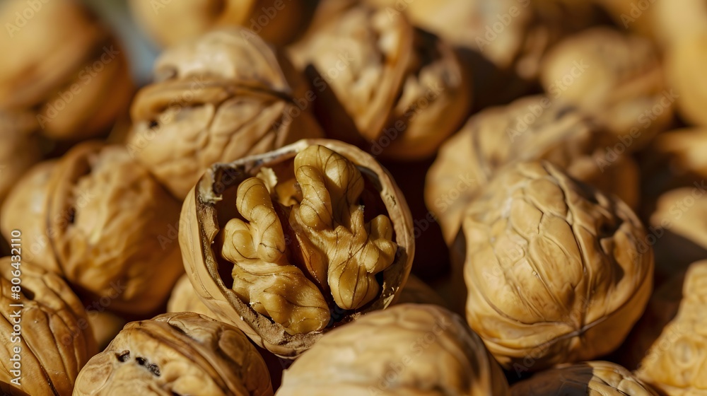 raw walnuts. healthy food raw walnuts. healthy food