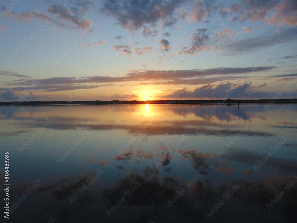 Sunrise on River Sunrise on River