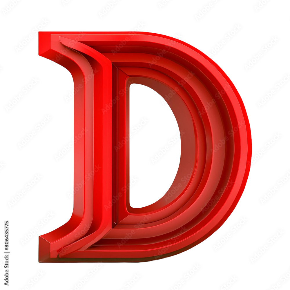 Letter D of the alphabet
Letter D of the alphabet