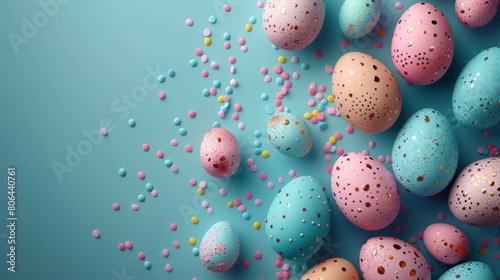 Easter Delight: Colorful Holiday Background