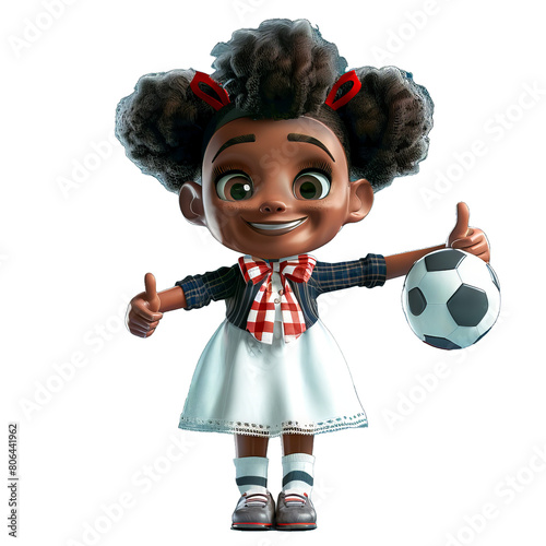 cartoon character of a girl...