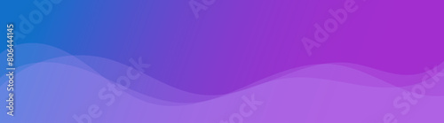 purple blue gradient background with abstract wave line