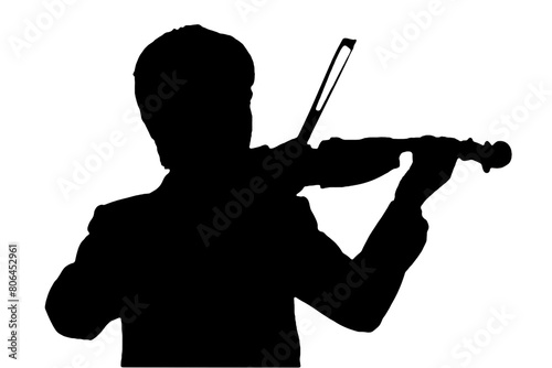 Photography silhouette violin string musical instrument orchestra jazz play music vector ima