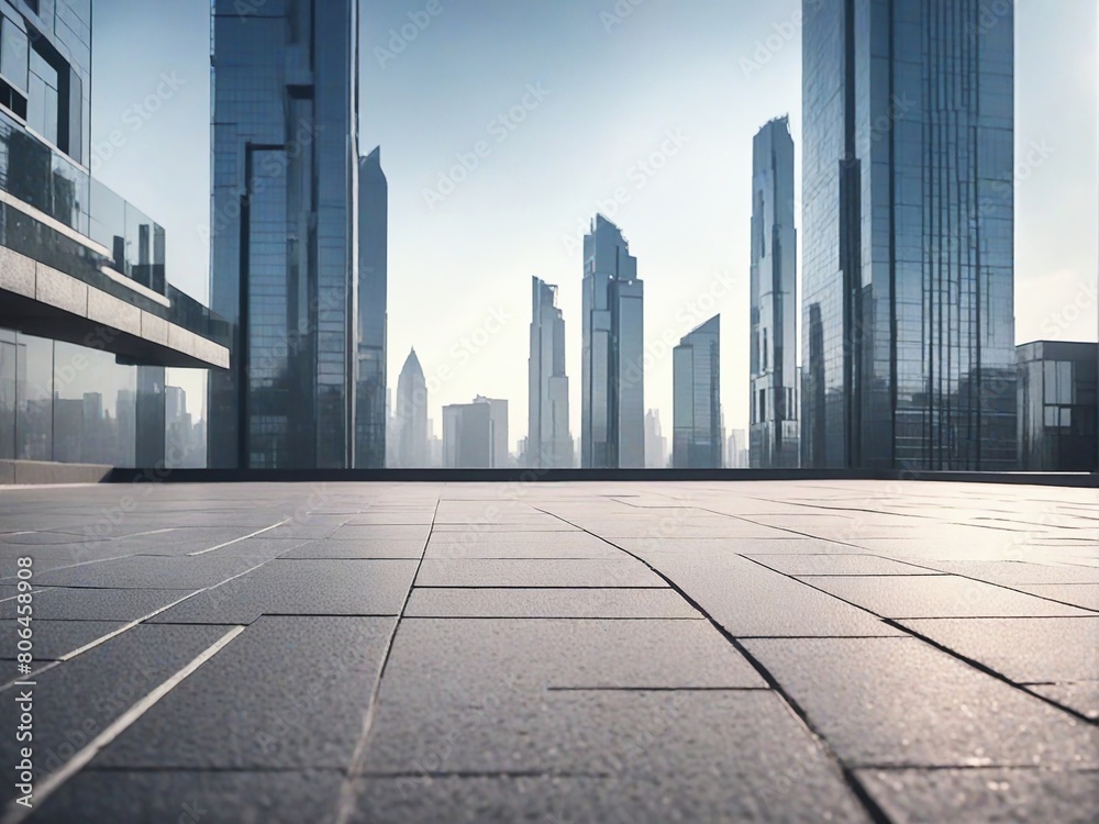 Fototapeta premium skyscrapers in the city