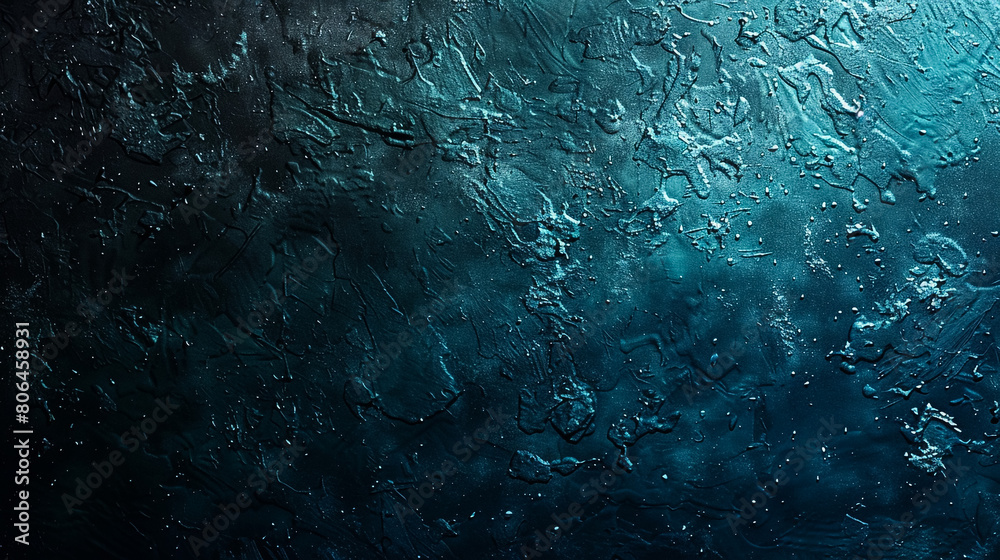 Naklejka premium Black blue green abstract texture background. Color gradient. Dark matte elegant background with space for design. Canvas. Poster. Christmas. 
