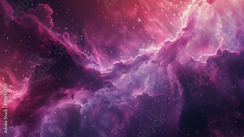 abstract background inspired by cosmic energy and nebulae.