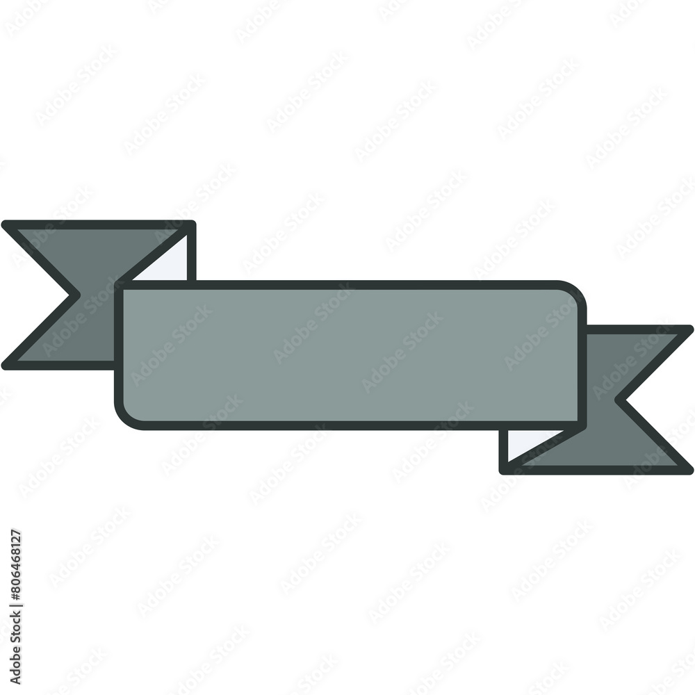 Ribbon Sticker Ribbon Sticker