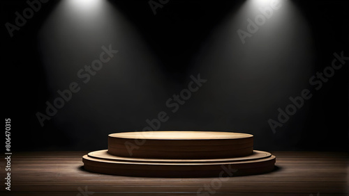 Elevate Your Product: Wooden Podium for Professional Presentations