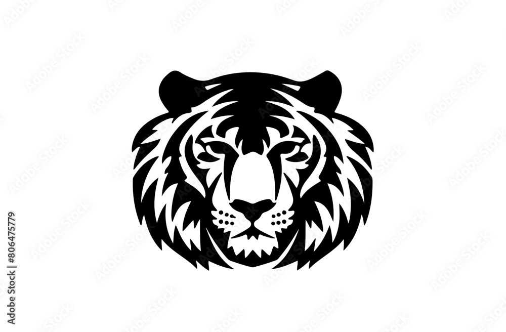 Tiger logo design vector illustration Tiger logo design vector illustration