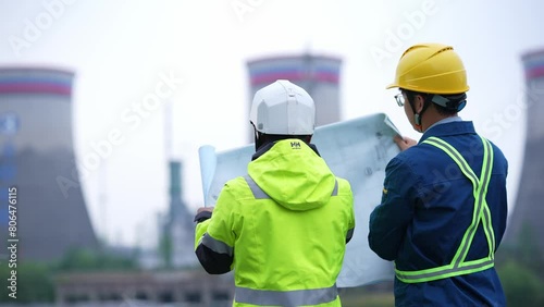 person working in construction site photo