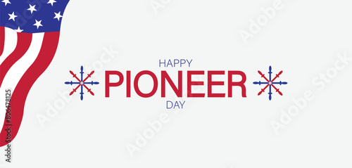 Captivating Illustration for Pioneer Day Celebration