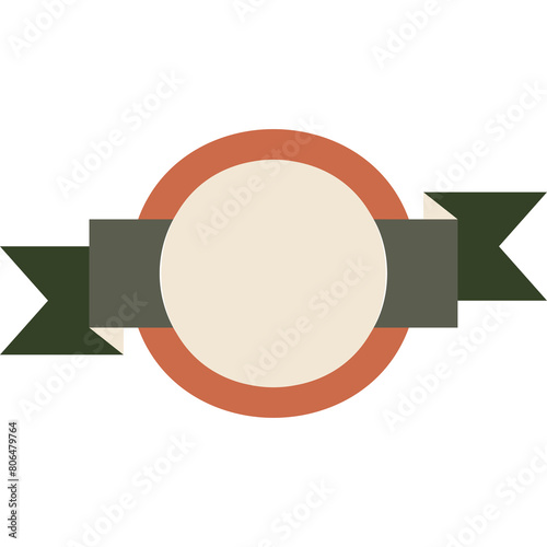 Free Download Ribbon Badge Illustration - GFXLoad