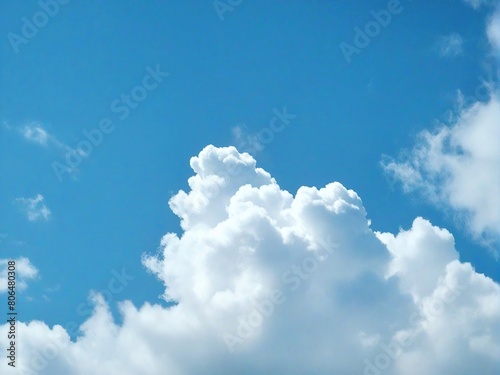 blue sky with clouds