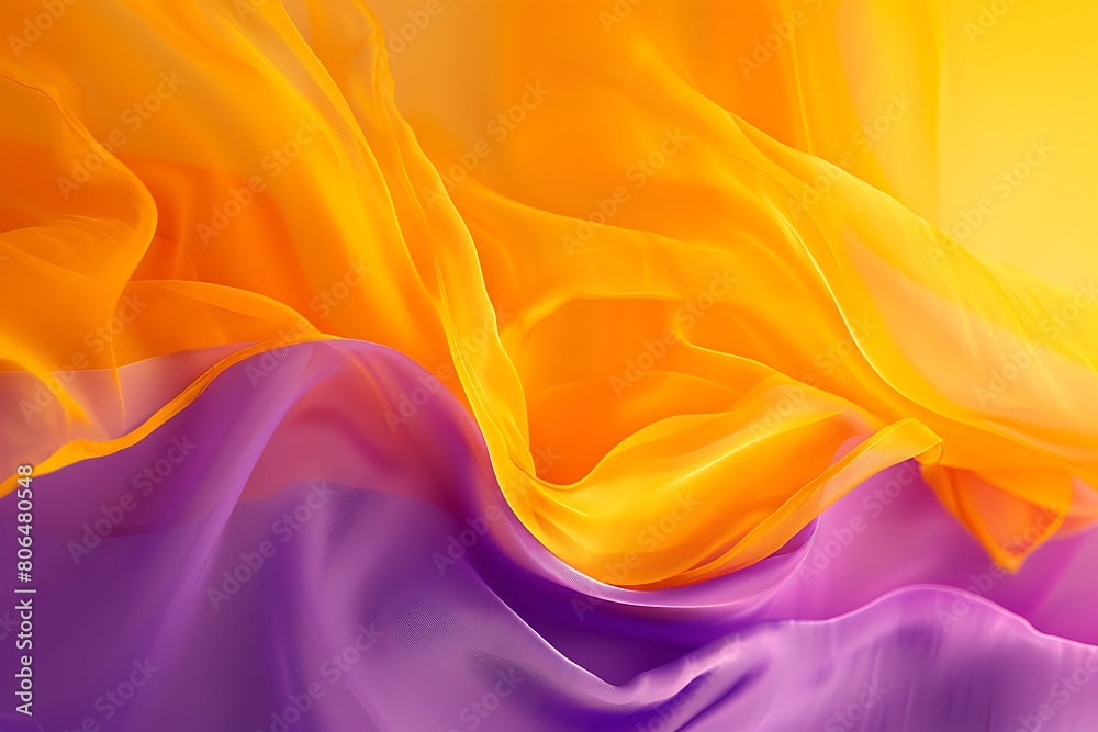 Purple yellow orange minimalist fluid background. Purple yellow orange minimalist fluid background.