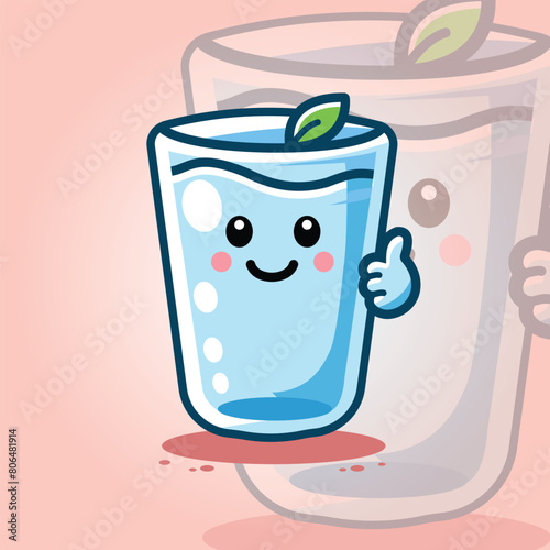 cup mascot logo illustration 4