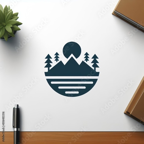 Outdoor Adventure Logo Design photo