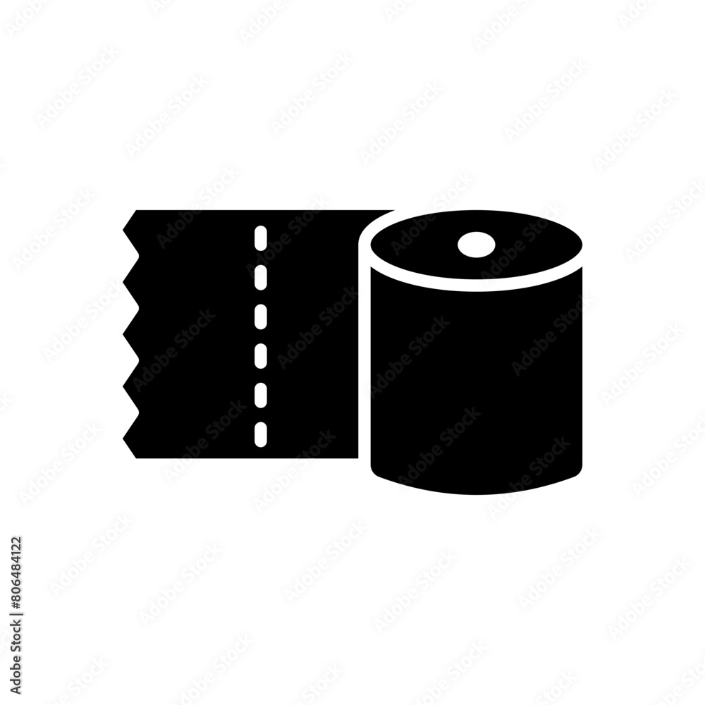 Toilet Tissue icon vector design templates simple and modern concept Toilet Tissue icon vector design templates simple and modern concept