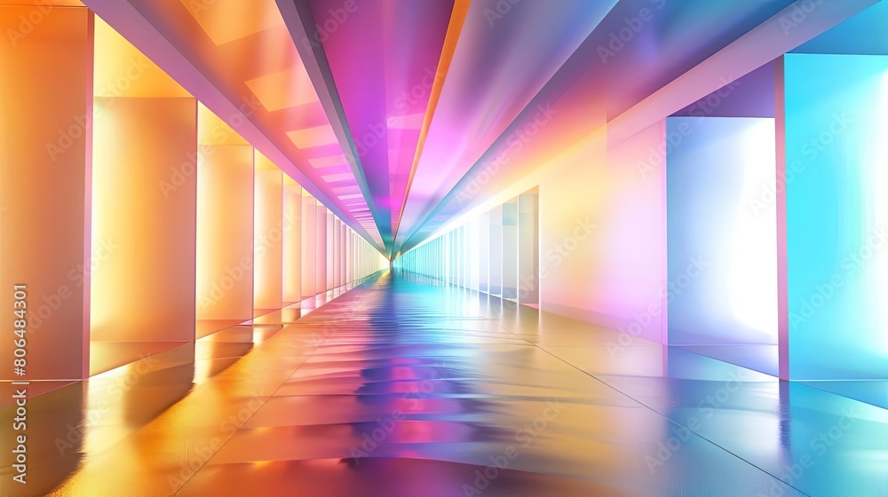 interaction between light and color in abstract space interaction between light and color in abstract space