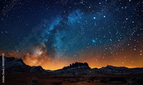 The beauty of the night sky is captivating