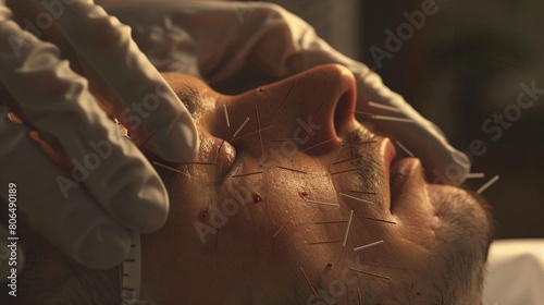 Acupuncture Treatment Holistic Needles Therapy
