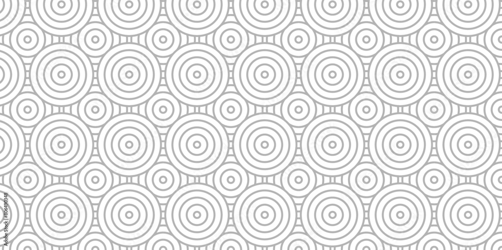 Overlapping Pattern Minimal diamond geometric waves spiral and abstract circle wave line. White and gray creative seamless tile stripe geometric create retro square line backdrop pattern background. Overlapping Pattern Minimal diamond geometric waves spiral and abstract circle wave line. White and gray creative seamless tile stripe geometric create retro square line backdrop pattern background.