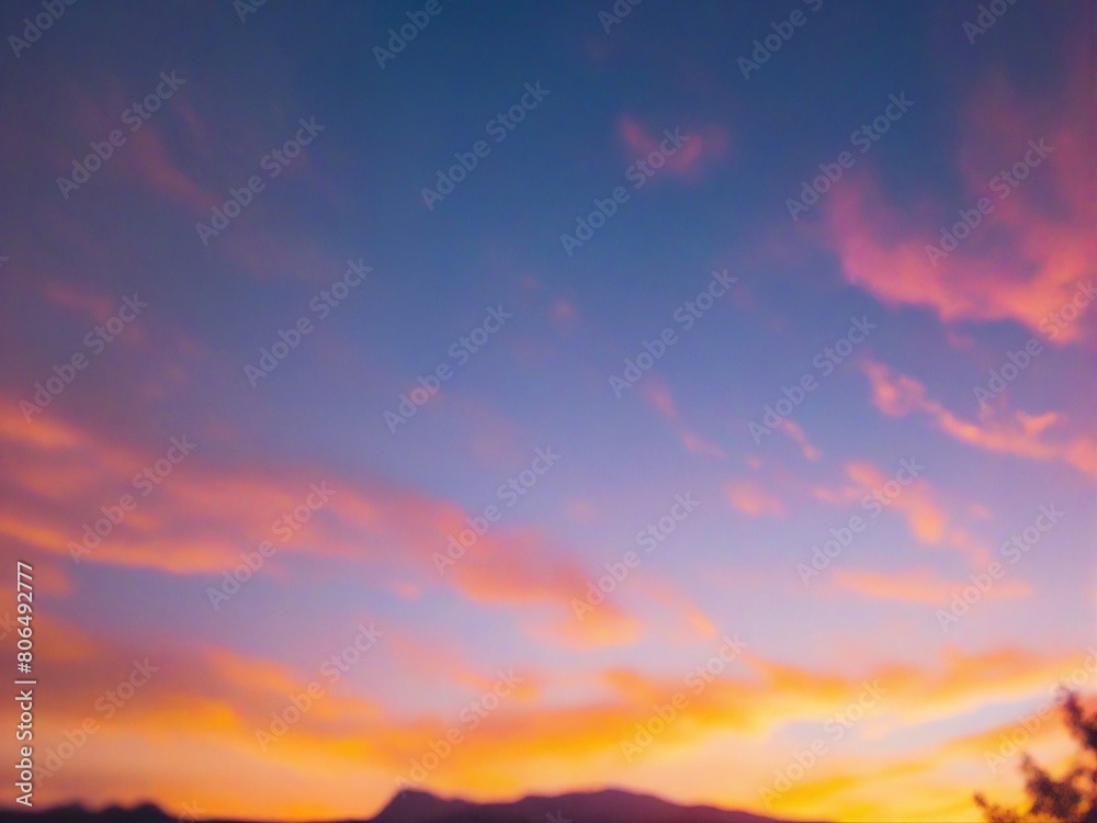 sunset in the mountains sunset in the mountains
