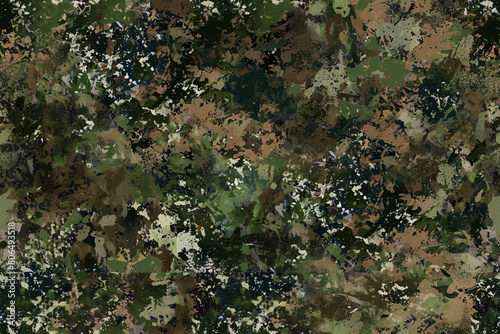 army camo texture pattern seamless wallpaper © Aldis