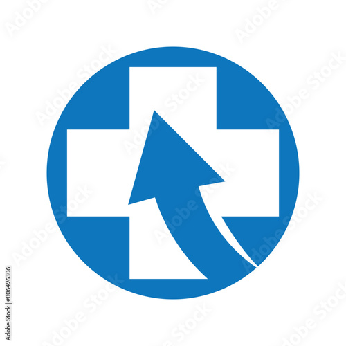 Free Download hospital and health clinic logo design - GFXLoad