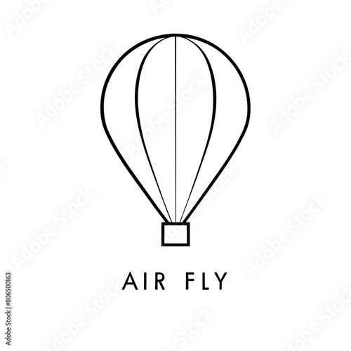 a minimalist modern air balloon logo (14)
