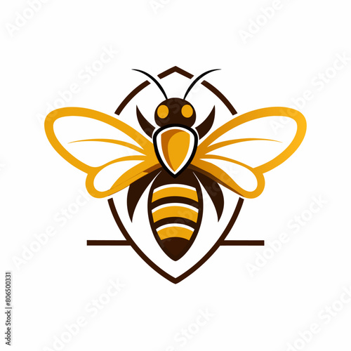 honey bee logo concept (14)