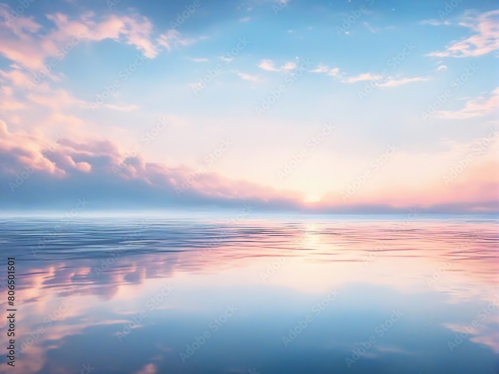 Fototapeta premium sunrise over the sea