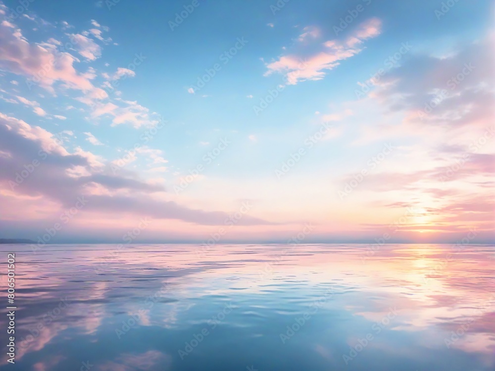 Fototapeta premium sunset over the sea