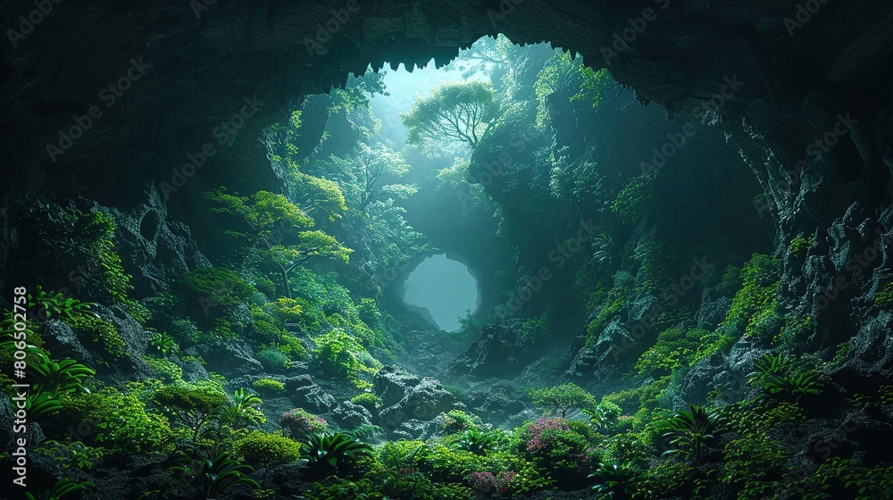 Ethereal Underground: Tranquil Nature's Glow Ethereal Underground: Tranquil Nature's Glow
