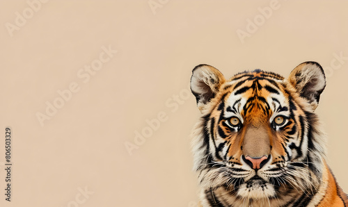 tiger day background copy space for tiger animal 29 july