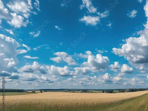 field and sky