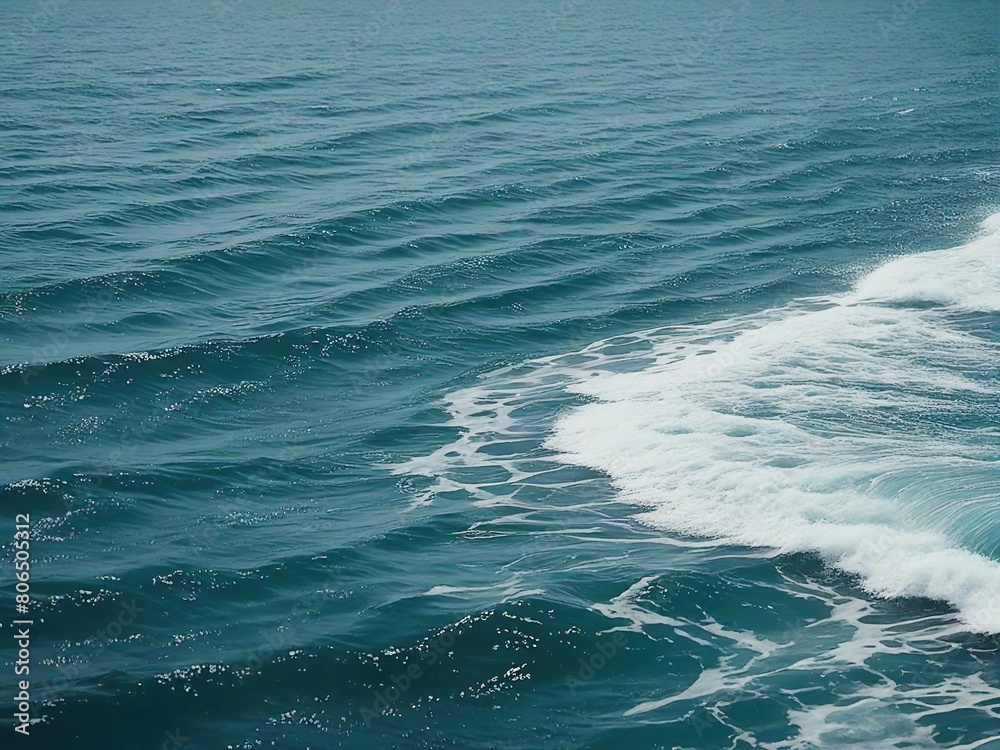 Fototapeta premium waves on the sea
