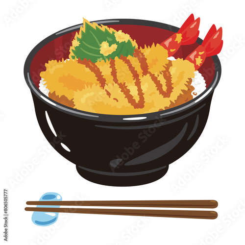 海老天丼