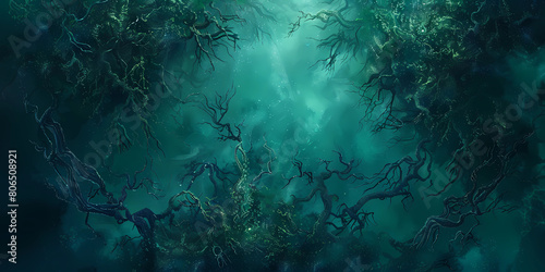 underwater jungle