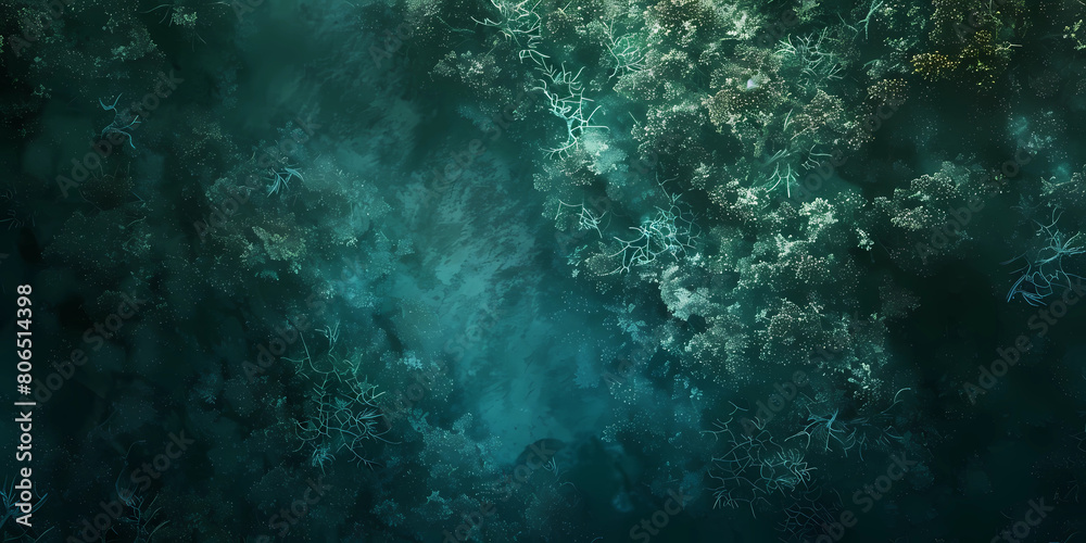 view of an underwater forest
