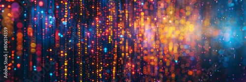 Abstract, digital background for tech, AI, data, audio, graphics, and more