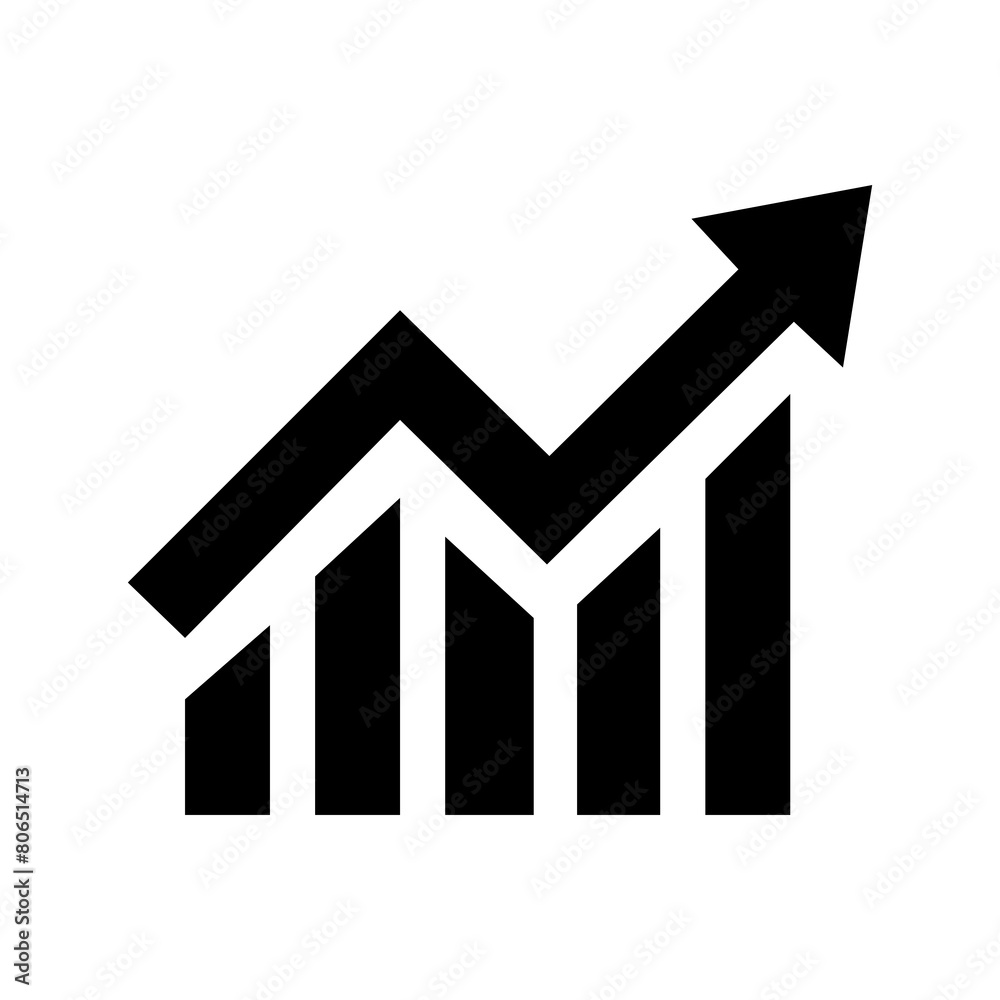 Chart graph icon Chart graph icon