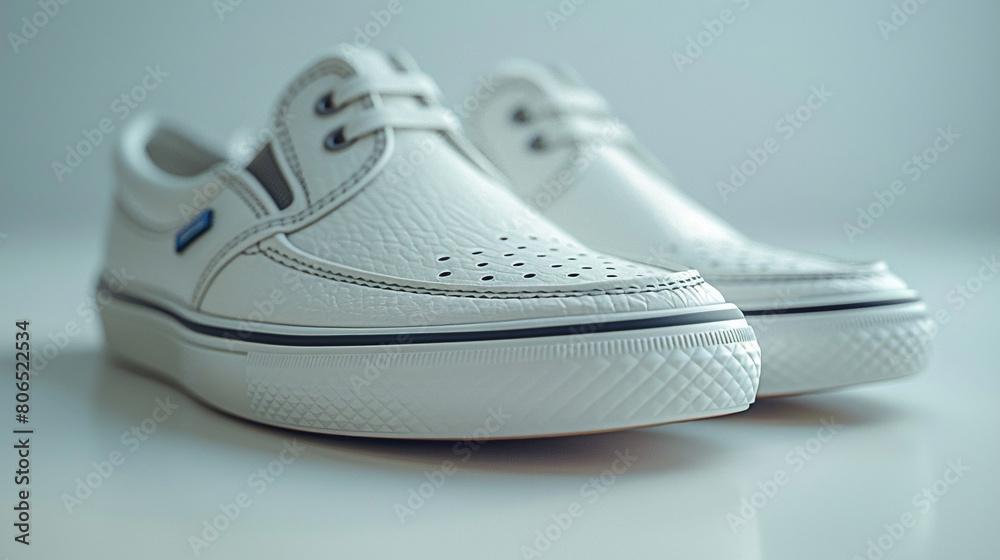 Slip On shoes white background Slip On shoes white background