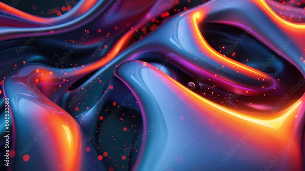 Abstract 3D background full color Abstract 3D background full color