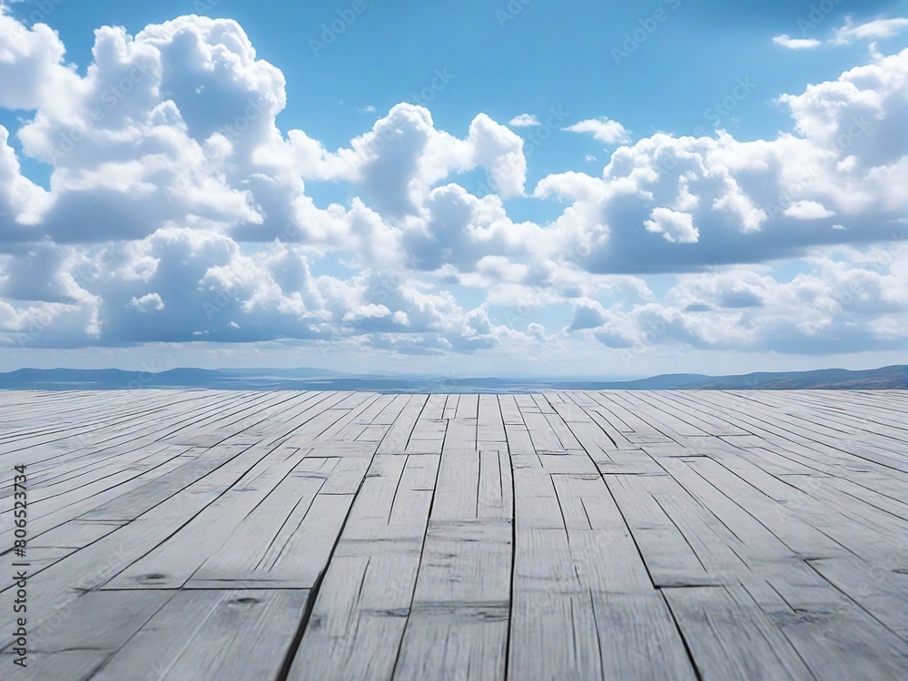 floor and sky