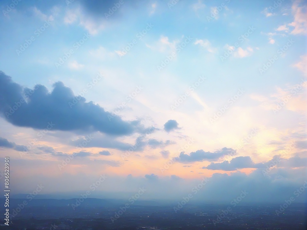 Obraz premium sun in the sky